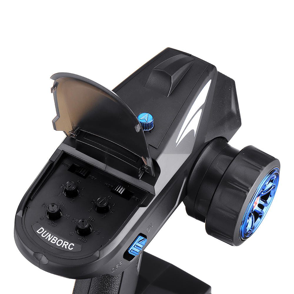 DumboRC Emetteur radio X6 2.4G 6CH avec récepteur X6FG, bleu