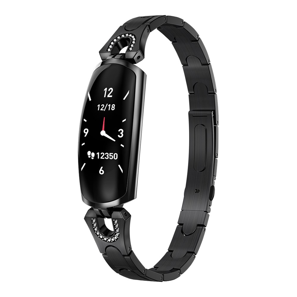 Makibes AK16 Smart Bracelet 0.96 Inches IP67 Heart Rate Monitor Black