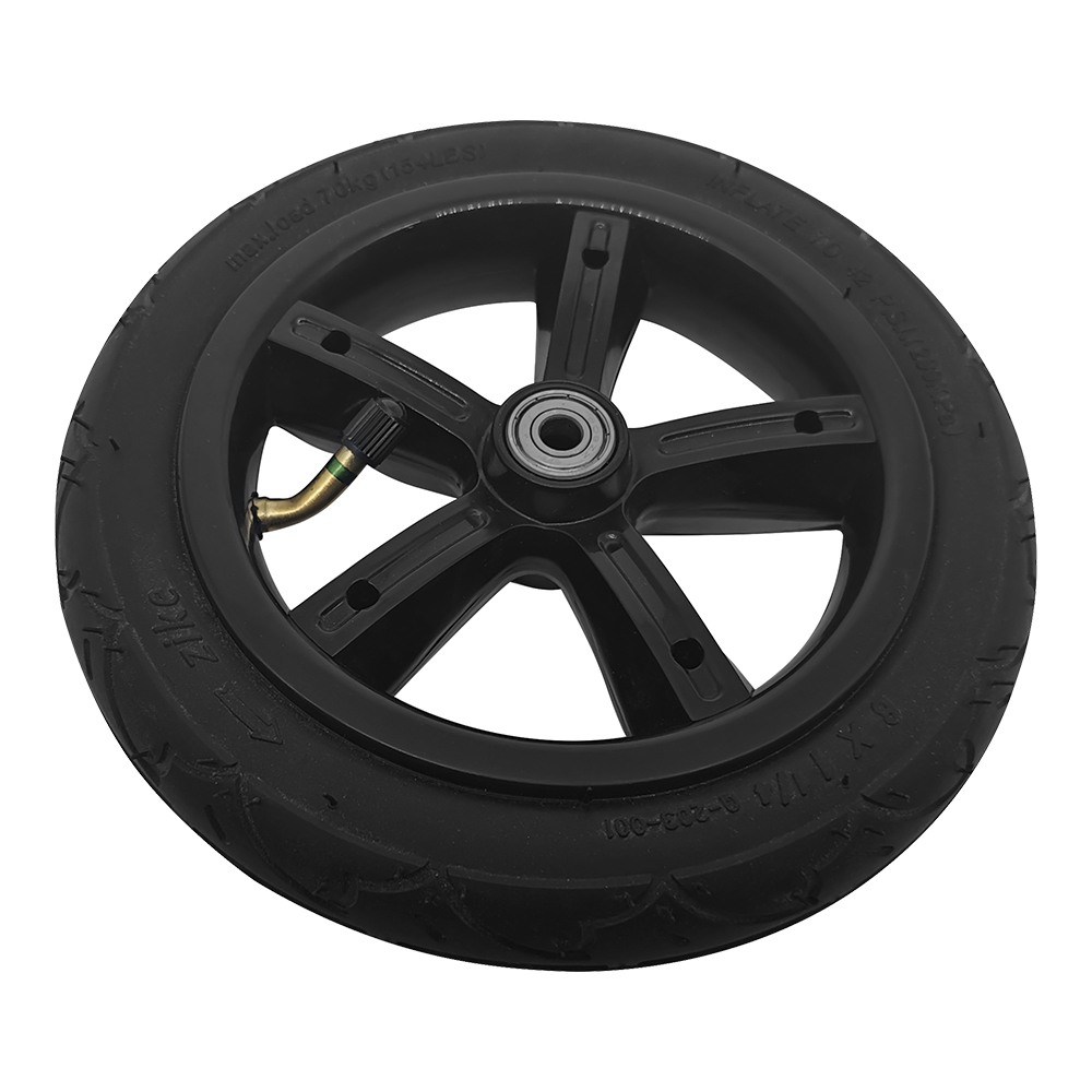 

Pneumatic Rear Tires For KUGOO S1 Including Hub - Black