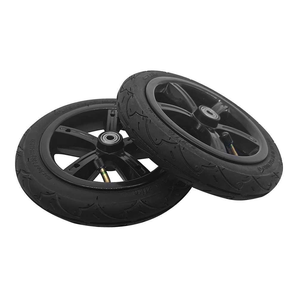 Pneumatic Tires For KUGOO S1 Including Hub New Pattern Black