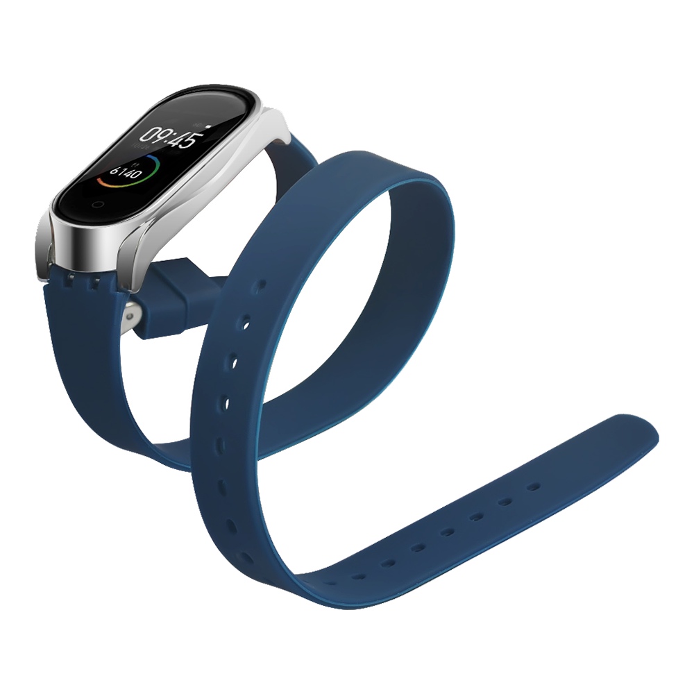 Replacement Strap For Xiaomi Mi Band 34 Smart Bracelet Blue