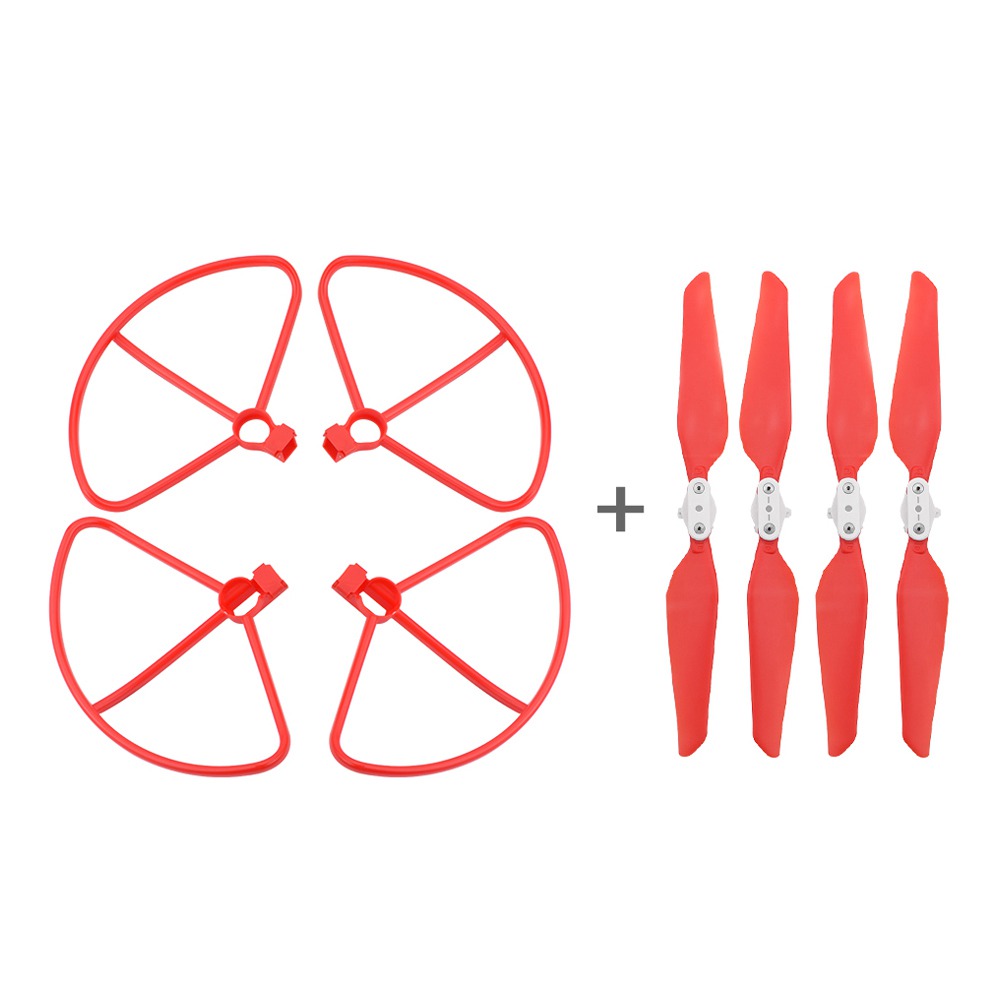 

Foldable Quick Release Propeller Protective Cover Set For FIMI X8 SE RC Drone Quadcopter - Red