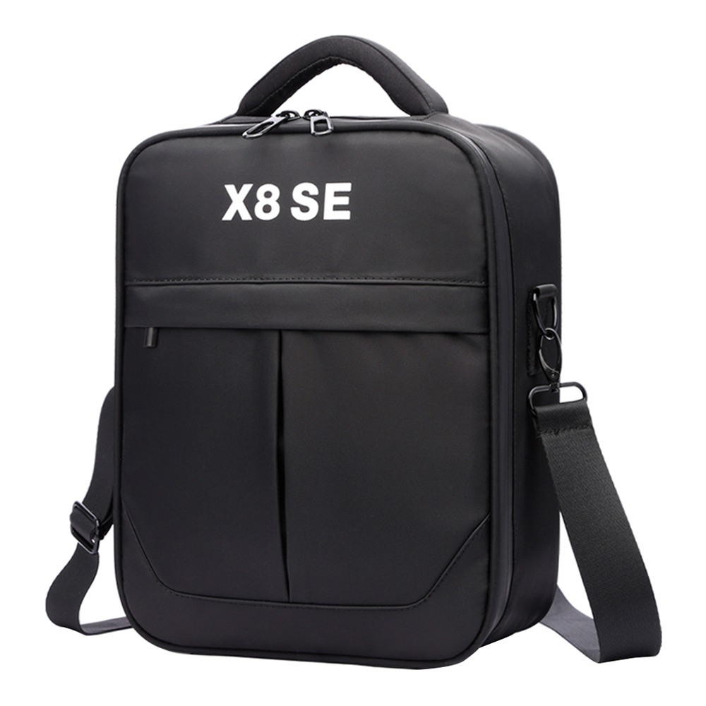 

Waterproof One Shoulder Portable Storage Bag Backpack For FIMI X8 SE RC Drone Quadcopter - Black