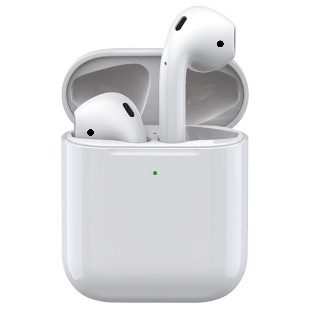 Apods i80 Bluetooth 5.0 TWS Ακουστικά Ασύρματης Φόρτισης Siri Βοηθός Φωνής Βοηθητική Κλήση Θήκη φόρτισης 300mAh
