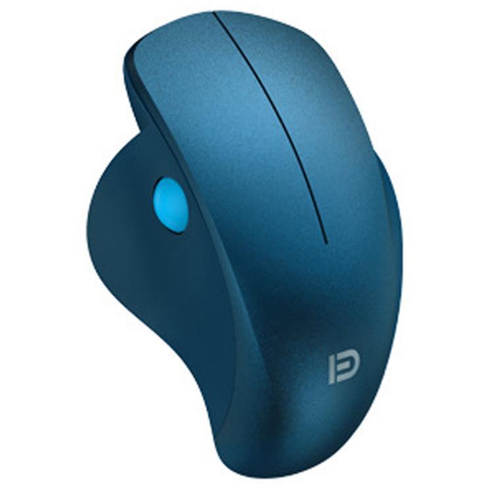

FD I930 Wireless Mouse Side Roller 3 Buttons 1600 DPI Ergonomic Ambidextrous - Blue