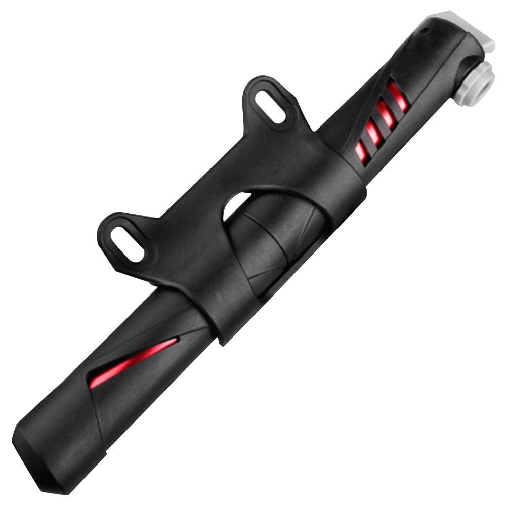 Minifiets en e-scooter Pomp Luchtcompressor Bandenpomp Hoge efficiëntie - zwart en rood