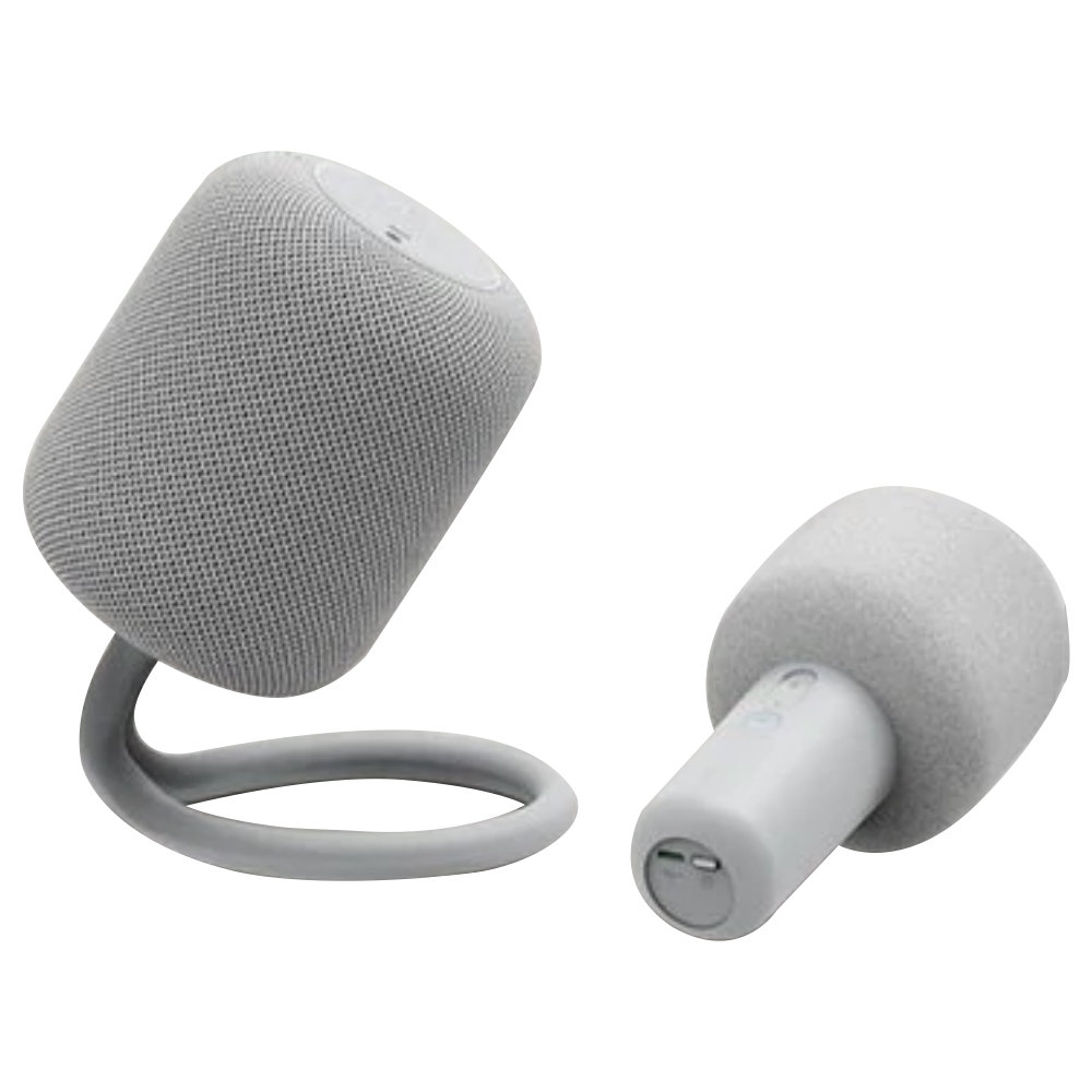 

Xiaomi iK8 Karaoke HiFi Stereo Speaker + Microphone Set 3.5mm Audio Cable 5200mAh Battery - Gray