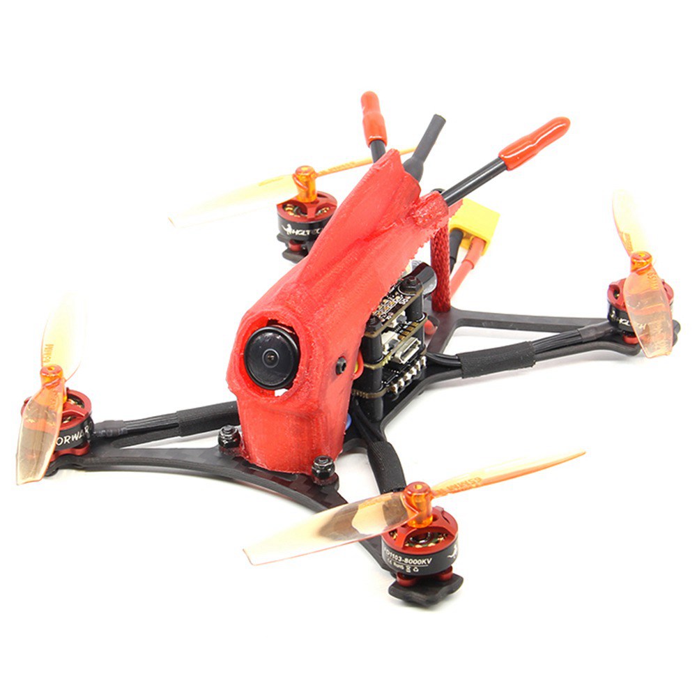 

HGLRC Parrot120 2.5 Inch 2-3S Toothpick FPV Racing Drone FD411 OSD 13A 5.8G 400mW Caddx Turbo Eos2 Cam BNF - Frsky XM+ Receiver