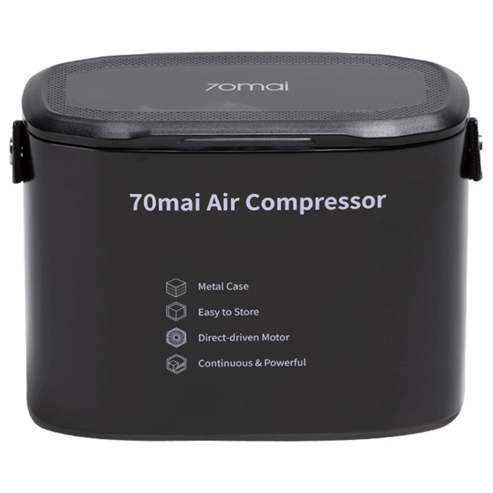 

Xiaomi 70 Mai Air Compressor Midrive TP01 Protable Mini Electric Car Air Pump Max Pressure 7bar - Black