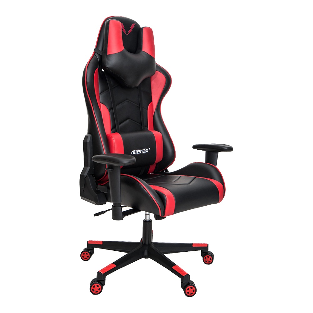 

Merax U-Knight Series Racing Style Gaming Chair Ergonomic High Back PU Leather - Red