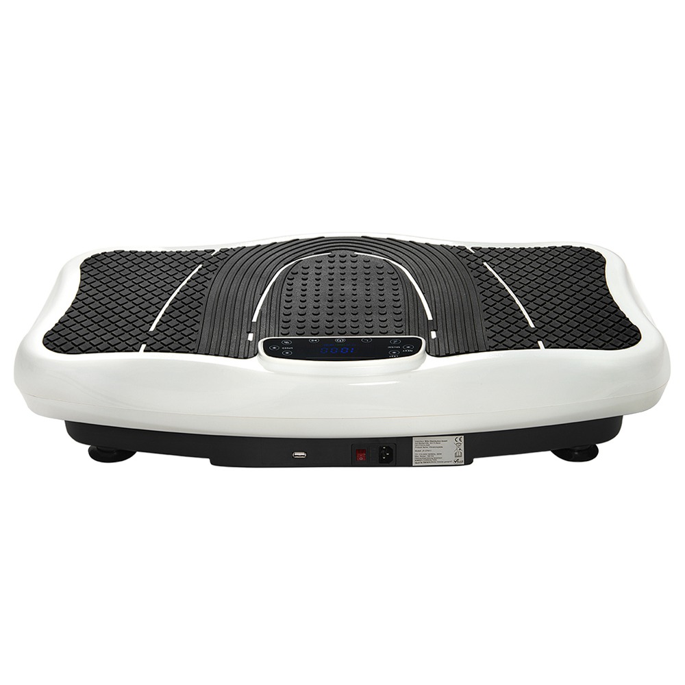 Merax Vibration Plate Vibration Trainer 2D Wipp Vibration White