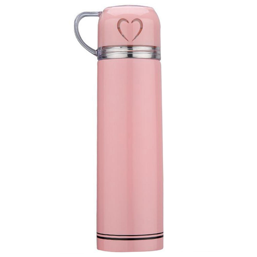Fashion Stainless Steel Vacuum Cup Pink