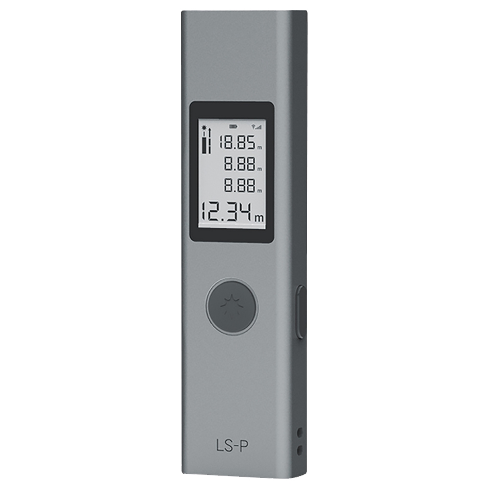 دوق LS-P 40m قياس المسافة بالليزر LCD تدعم قياسات 3500 قياس فيثاغوري