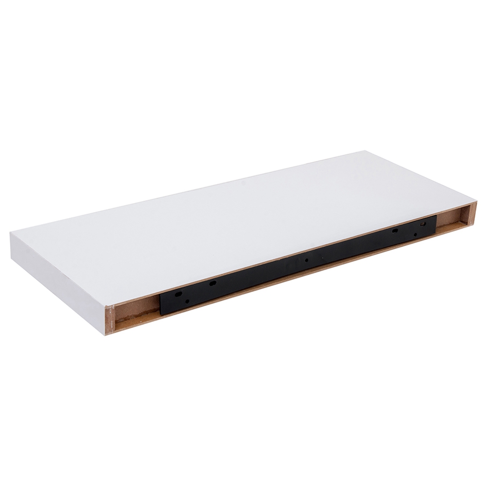 Leisure Zone Wall Mounted Floating Shelf White