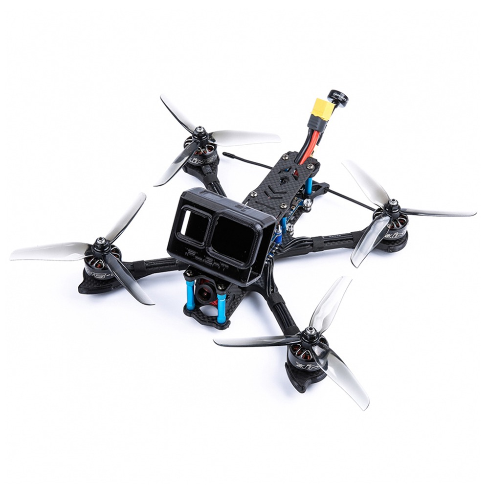 

iFLIGHT Cidora SL5-E 5 Inch 6S FPV Racing Drone With SucceX-E F4 FC 45A BLHELI_32 ESC 600mW VTX Caddx Ratel Cam BNF - Frsky XM+ Receiver