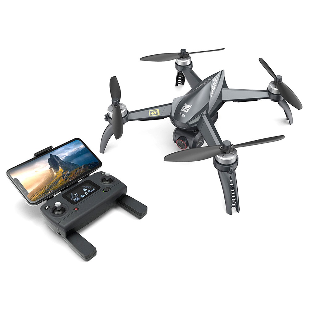 MJX Bugs B5W 4K Quadcopter Camera Drone Brushless 2 Batteries GPS Auto return