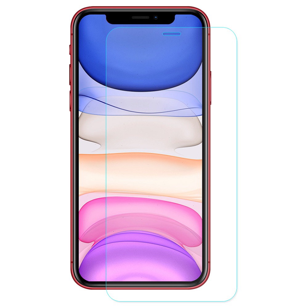 

Hat-Prince 0.26mm HD Tempered Glass Screen Protector For iPhone 11 / iPhone XR 6.1 Inch - Transparent