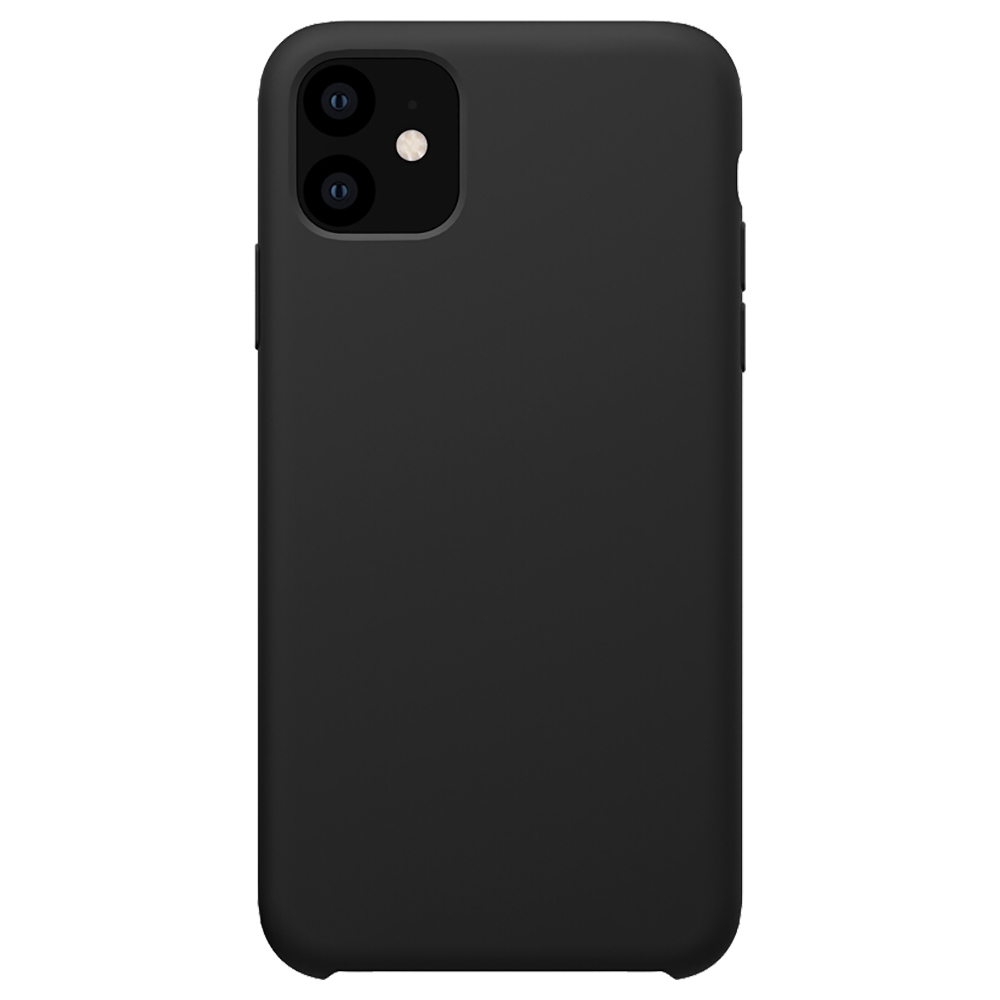 

NILLKIN Silicon Phone Case For iPhone 11 Protective Back Cover 6.1 Inch - Black