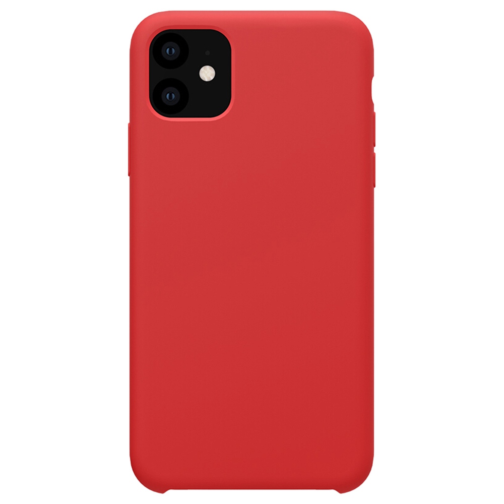 

NILLKIN Silicon Phone Case For iPhone 11 Protective Back Cover 6.1 Inch - Red