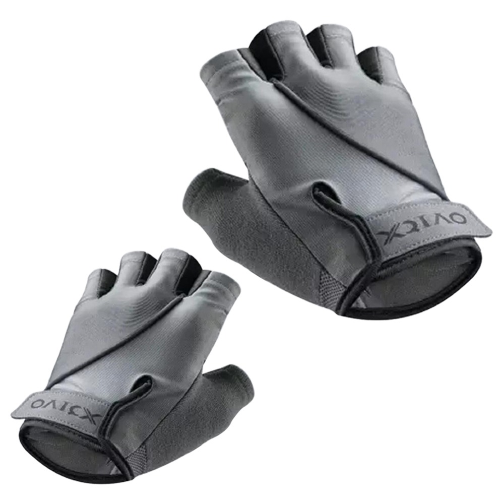 

Xiaomi XQIAO Q850 Lightweight Lifting Fitness Gloves Aniti-silp Half Finger Gloves Size L - Gray