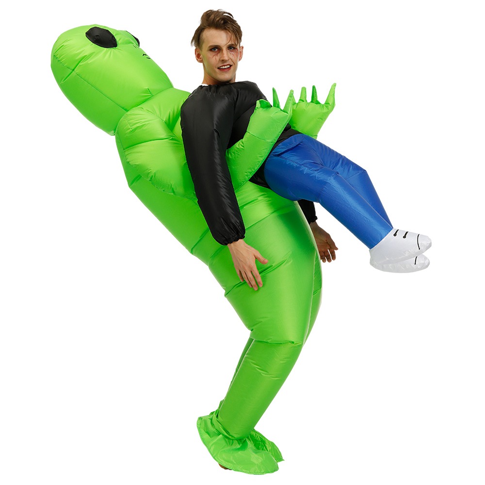 Halloween Costumes Inflatable Alien ET Suit Inflatable Costume for Adult