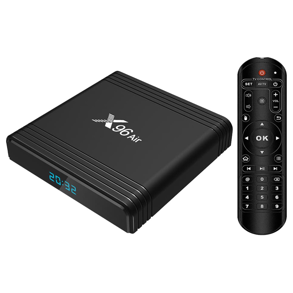 X96 Air 4 GB DDR3 32 GB eMMC Amlogic S905x3 8K Video Decode Android 9.0 TV Box 2.4G + 5.8G WiFi Bluetooth LAN USB3.0
