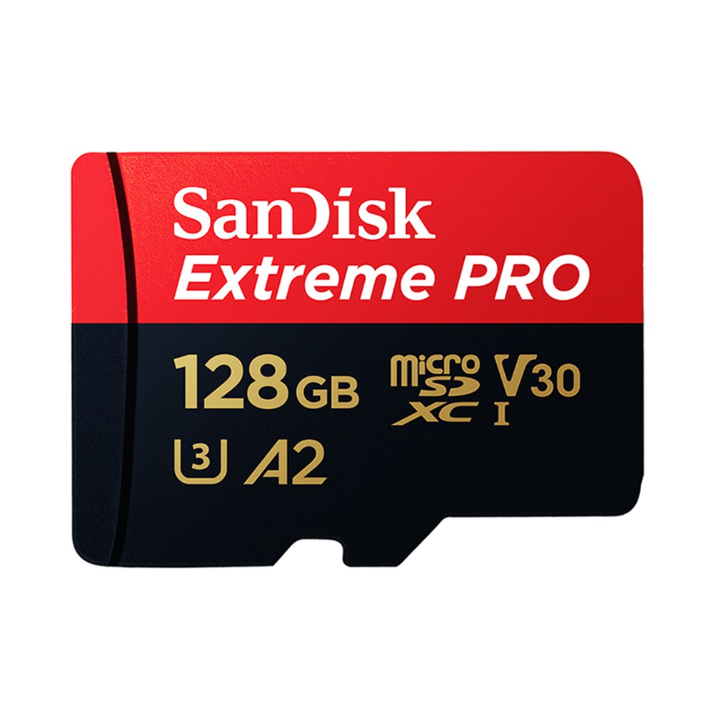 

SanDisk Micro SDXC Extreme Pro UHS-I Memory Card 128GB 170 MB/s Read (SDSQXCY-128G-ZN6MA