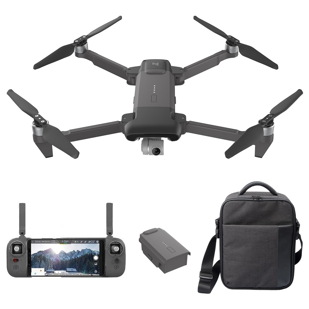 

Xiaomi FIMI X8 SE Voyage Version 4K 5KM FPV Foldable GPS RC Drone With 3-axis Gimbal 33mins Flight Time RTF Black - Two Batteries With Bag
