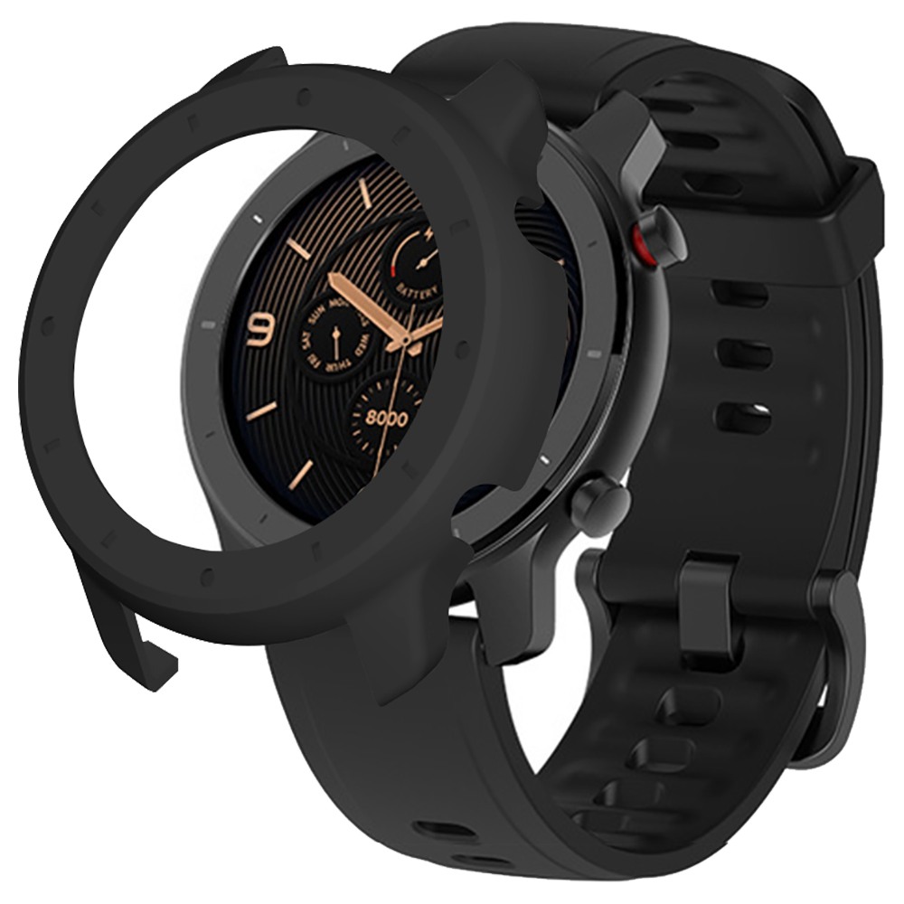Protective Hard Cover Case For Xiaomi HUAMI AMAZFIT GTR Smart Sports Watch 42MM - Black