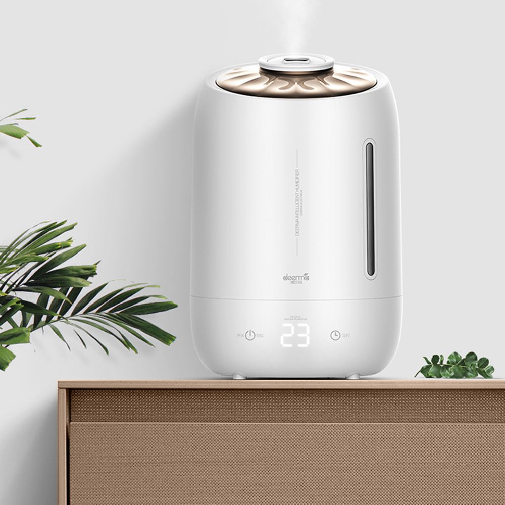 DEERMA DEM F600 Household Ultrasonic Humidifier 5L Capacity White
