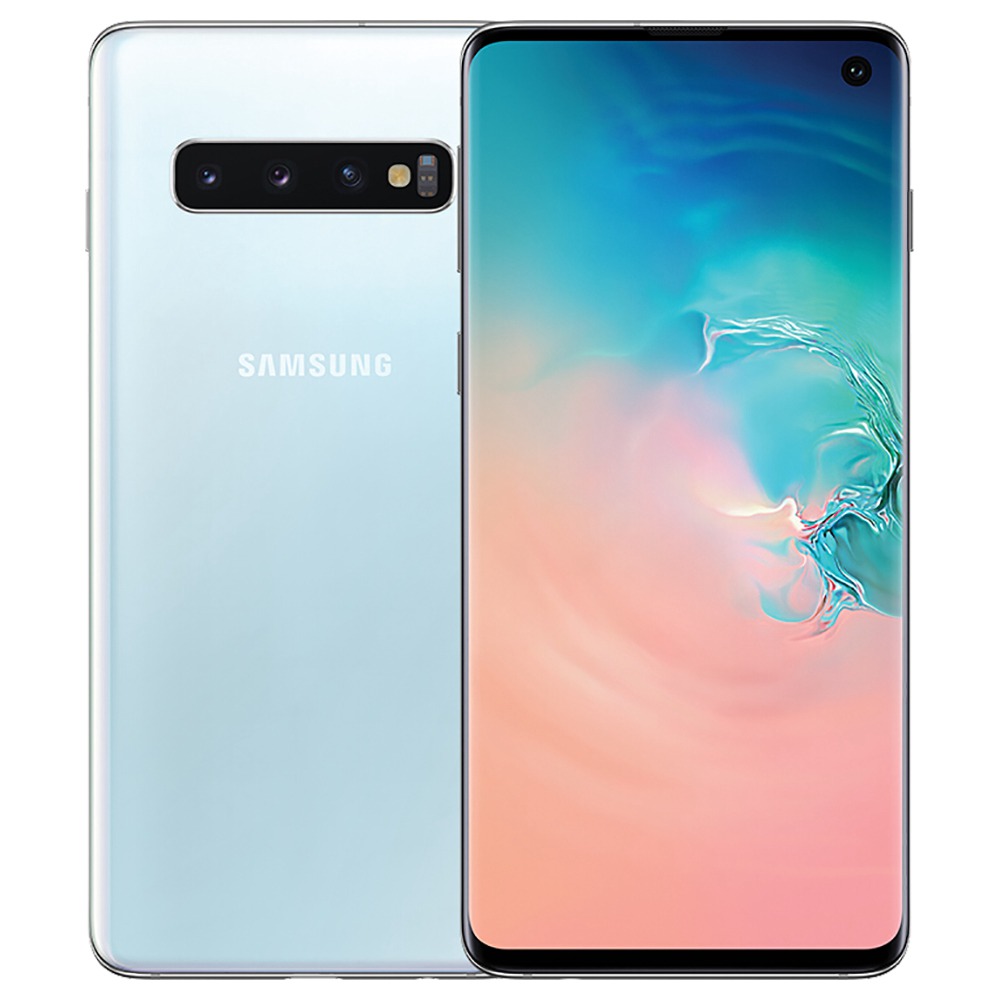 

Samsung Galaxy S10 CN Version 4G Smartphone 6.1 Inch Snapdragon 855 8GB 128GB 12.0MP+16.0MP+12.0MP Triple Rear Cameras NFC Fingerprint ID Dual SIM Android 9.0 - White