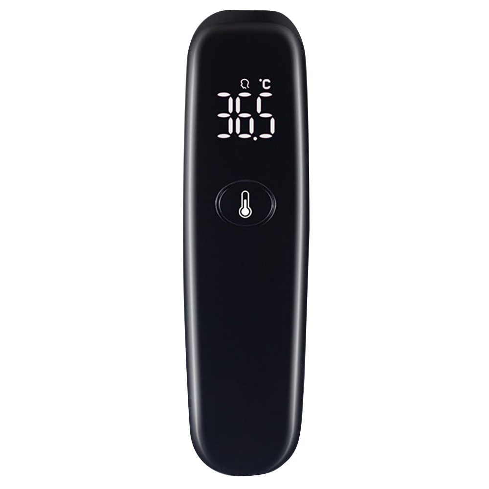 

T09 Smart Digital Body Thermometer Infrared LED Full Screen Instant Measurement - Black