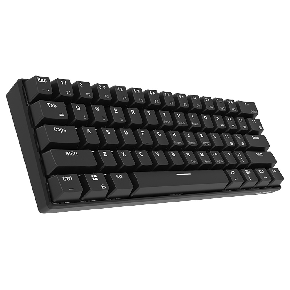 Ajazz i610T 61 Key Bluetooth DualMode Mechanical Keyboard Black