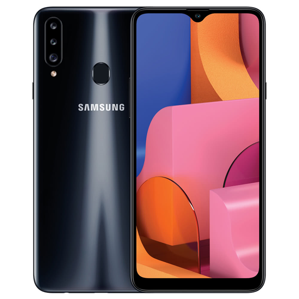 

Samsung Galaxy A20s CN Version 4G LTE Smartphone 6.5 Inch Snapdragon 450G 4GB 64GB 13.0MP+8.0MP+5.0MP Triple Rear Cameras Fingerprint ID Dual SIM Android 9.0 - Black