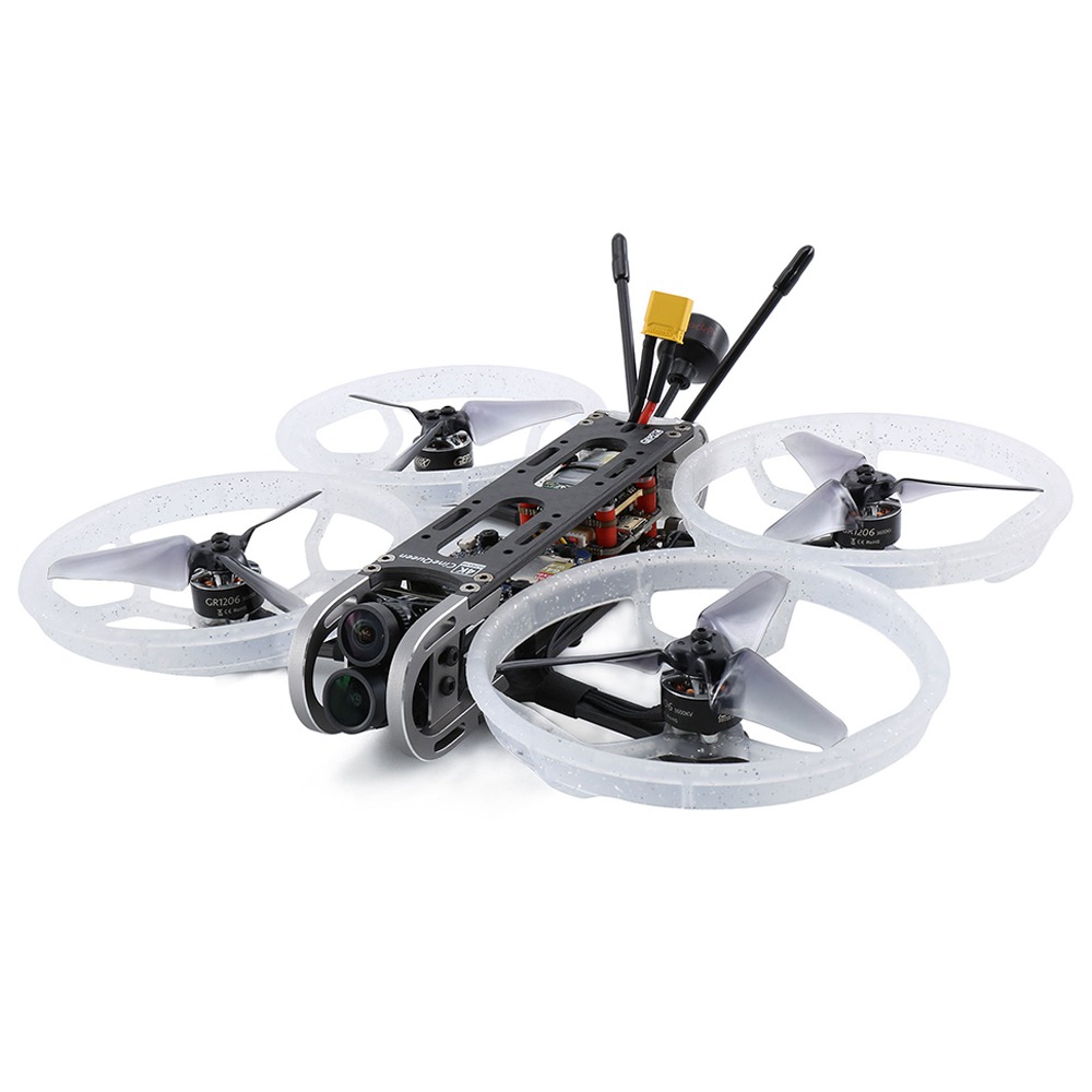 

Geprc CineQueen 4K 3 Inch 3-4S FPV Racing Drone With STABLE V2 F4 30A 5.8G 500mW VTX Runcam Hybrid Camera BNF - Frsky R-XSR Receiver
