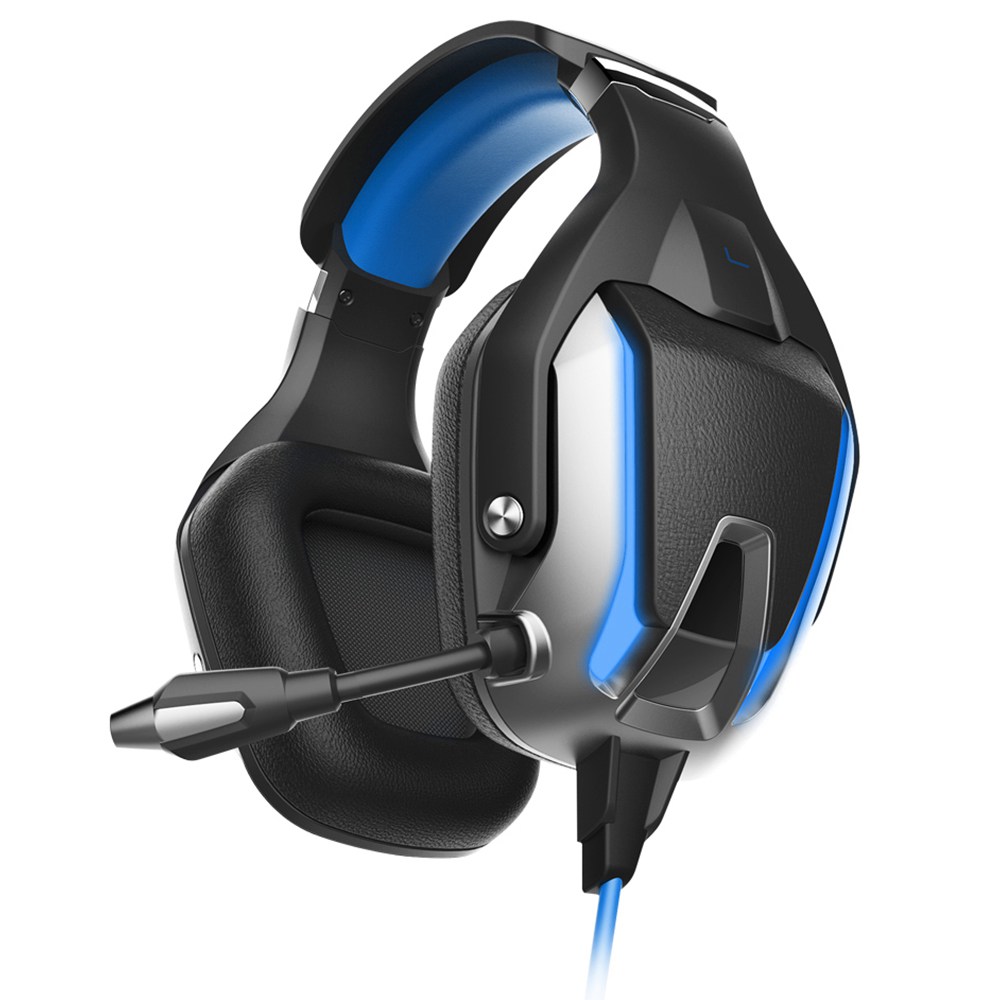 Onikuma K12 3.5mm AudioUSB Gaming Headset Blue