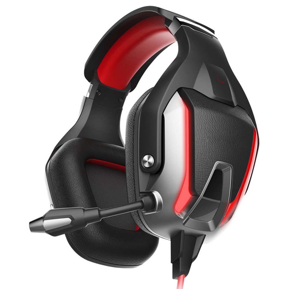 Onikuma K12 3.5mm AudioUSB Gaming Headset Red