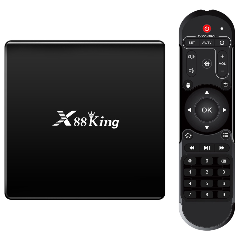 

X88 King Amlogic S922X Android 9.0 TV BOX 4GB/128GB eMMC 2.4G+5G WIFI Bluetooth 5.0 USB3.0 Gigabit LAN Optical