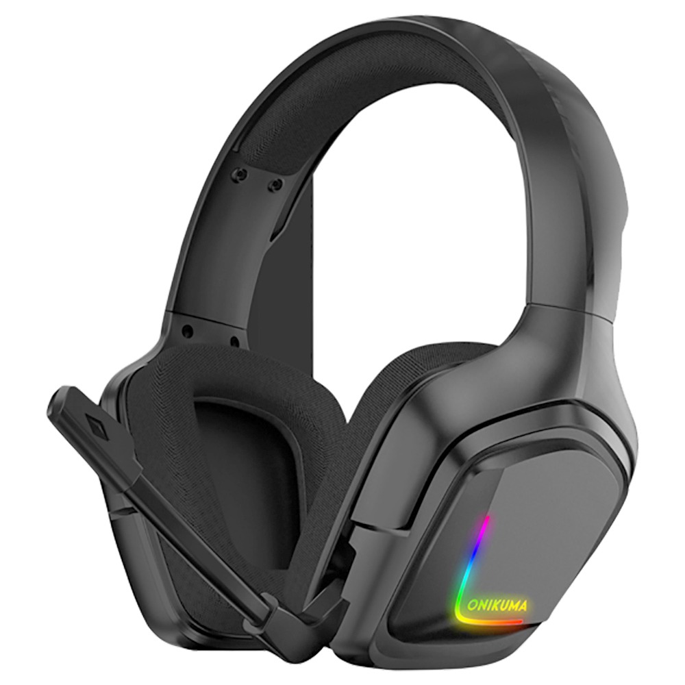 Onikuma K20 RGB Light Gaming Headset HD Stereo Black