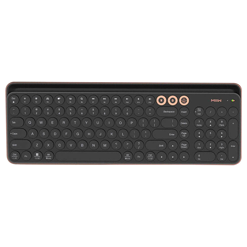 

Xiaomi MIIIW MWBK01 Wireless Bluetooth / 2.4G Dual-mode Keyboard Multi-System Compatible - Black