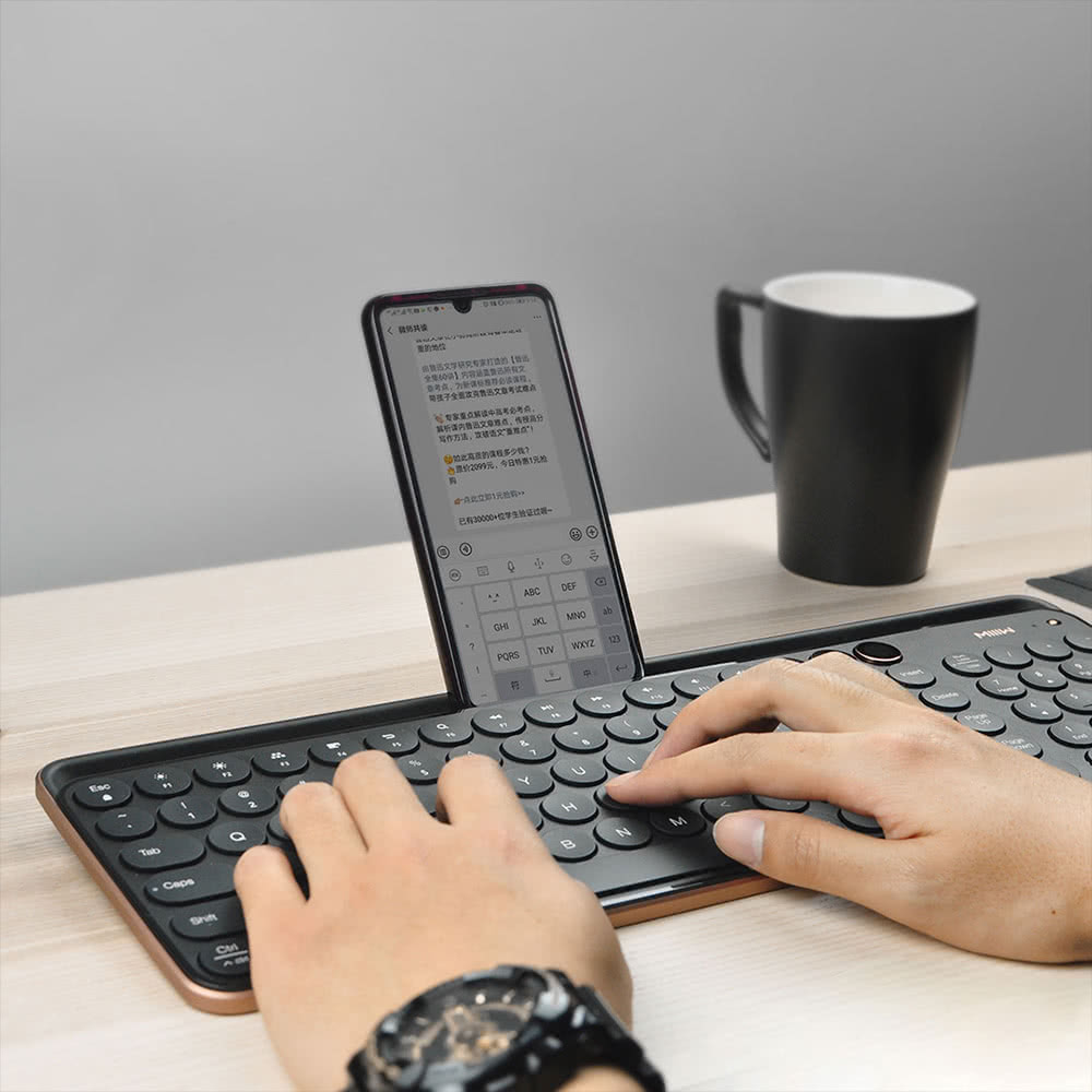Xiaomi MIIIW MWBK01 Wireless Bluetooth/2.4G Dual-mode Keyboard Black