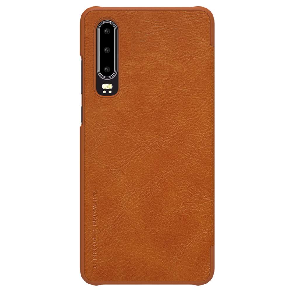 NILLKIN Leather Phone Case For HUAWEI P30 Smartphone Black
