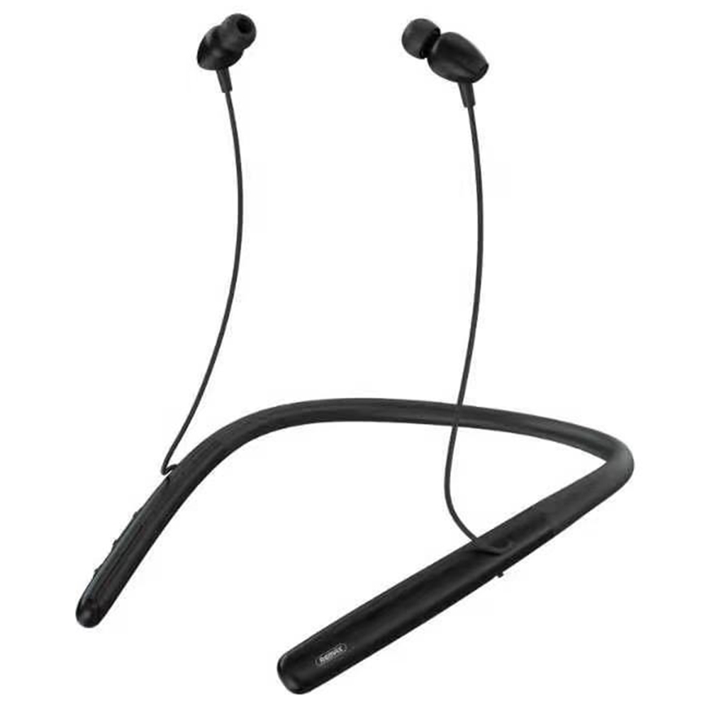 

Remax RB-S16 Bluetooth Wireless Sport Earphone IPX4 with HD Mic 6 Hours Playtime - Black