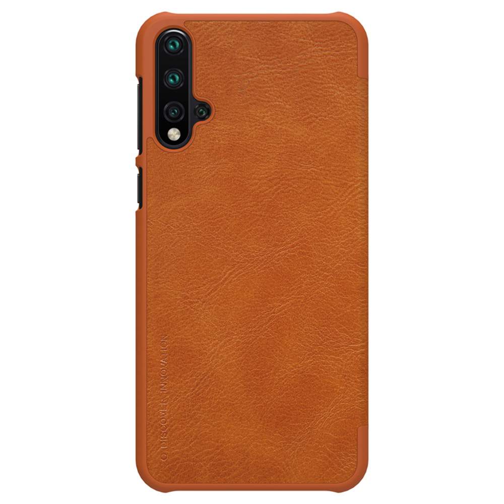 NILLKIN Leather Phone Case For HUAWEI Nova 5 And Nova 5 Pro Brown