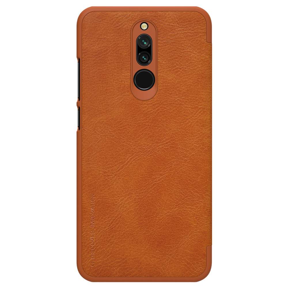 NILLKIN Leather Phone Case For Xiaomi Redmi 8 Brown