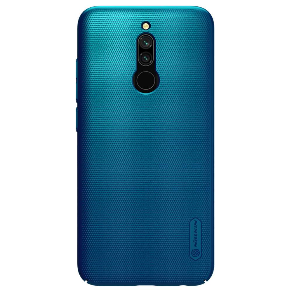 NILLKIN Protective Frosted PC Phone Case For Xiaomi Redmi 8 Blue