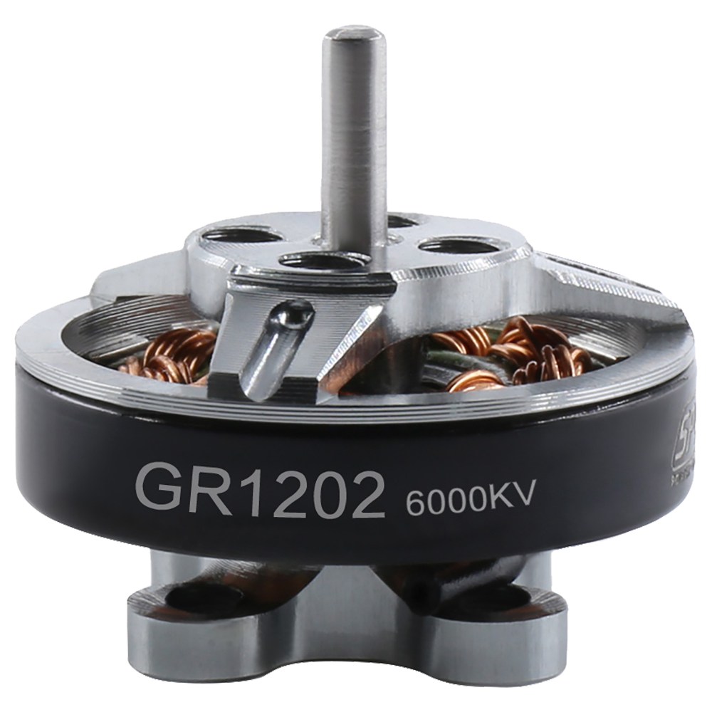 

Geprc GR1202 6000KV 3-4S 1.5 Shaft Brushless Motor For Toothpick Whoop FPV Racing Drone