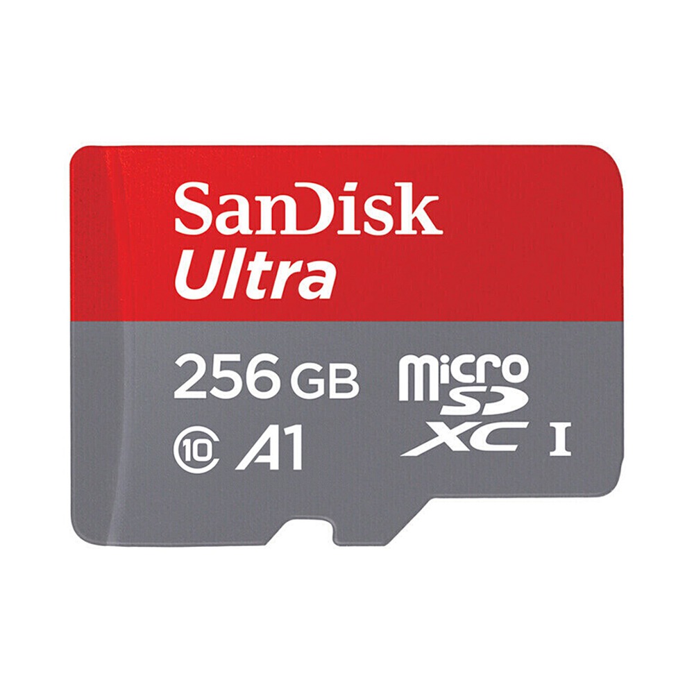 

SanDisk SQUNC Ultra High-Speed 100MB/S MicroSD UHS-I Card 256GB Red+Grey