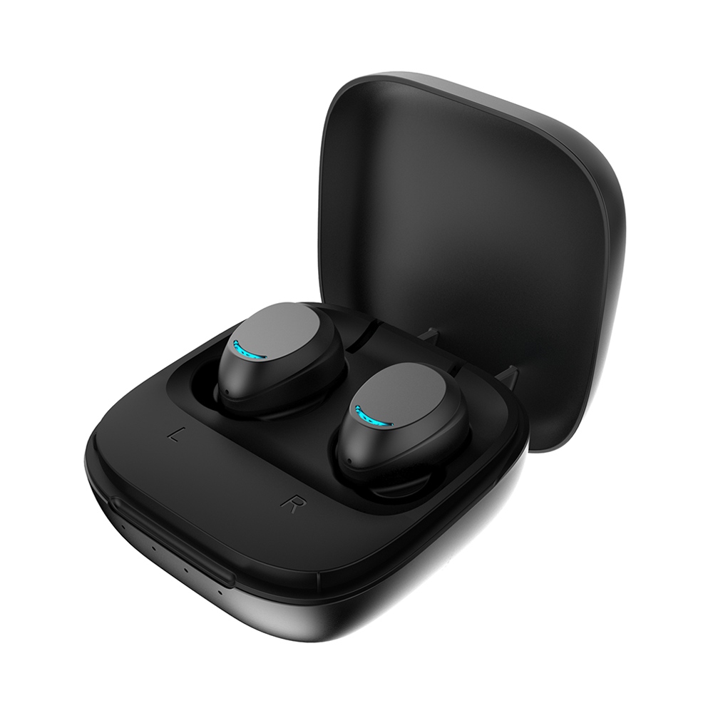 

U9 Bluetooth 5.0 TWS IPX7 Earbuds Siri Binaural Call Touch Control 8 Hours Playtime - Black