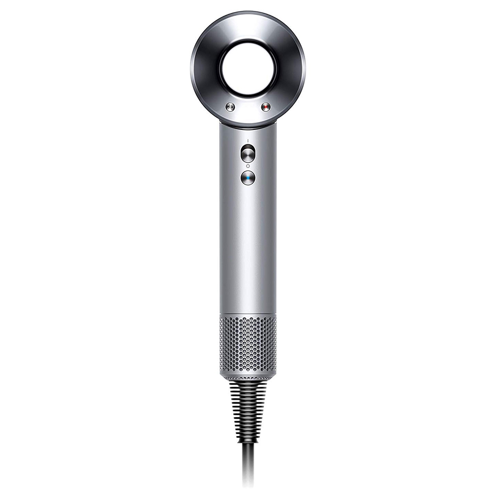 

Dyson Supersonic HD03 Negative Ions Hair Dryer 1600W 3 Speed With LED Display - White/Silver